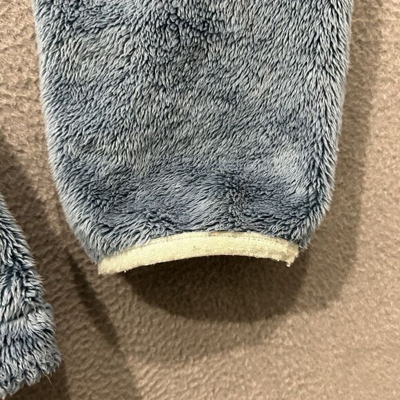 The North Face Jacket Womens Small Blue Full Zip Osito Furry Mock Neck Fleece - Picture 5 of 10